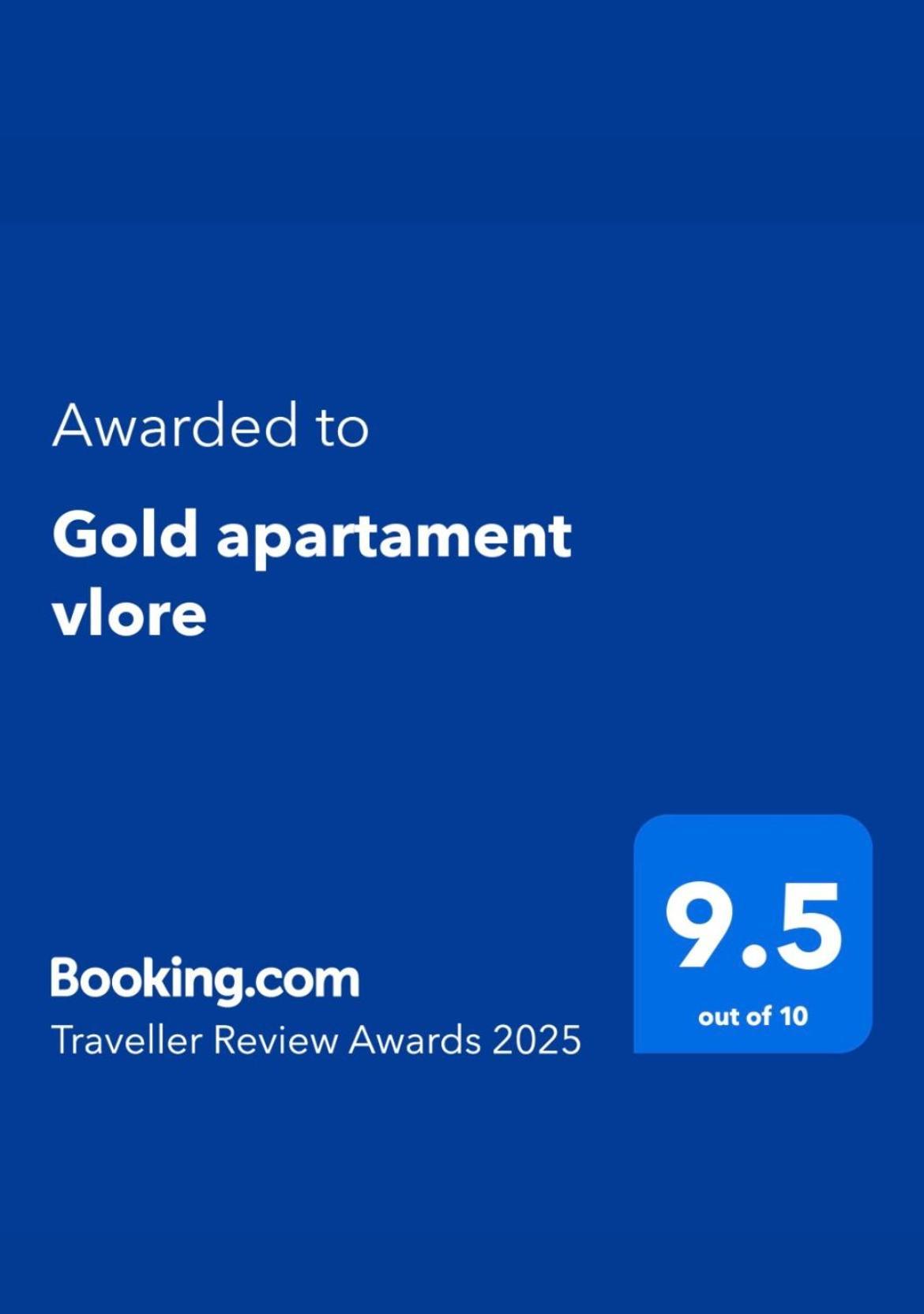 Gold Apartament Vlorë 외부 사진